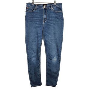 Hudson Jeans Womens Size 31Blair High Rise Skinny Blue Medium Wash Denim